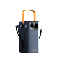 Зовнішній акумулятор WUW TUGII-Y106 （PD22.5W quick charge) 60000mAh Black (Y106)