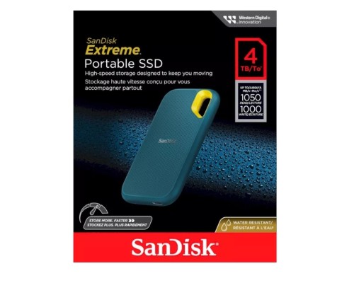 Портативний SSD SanDisk Extreme E61 V2 4TB USB 3.2 Type-C TLC Monterey (SDSSDE61-4T00-G25M)