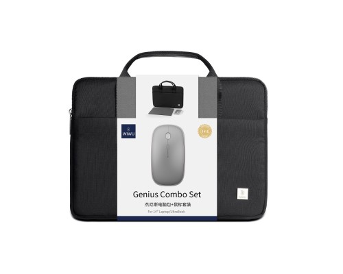 Сумка WIWU 15.6" Genius Combo Set Black (6976195095845)