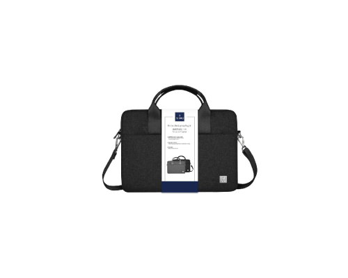 Сумка WIWU 15.6''/16.2 Minimalist Laptop Bag II Black (6977703651713)