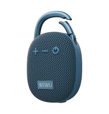 Портативна колонка WIWU H3 Clip Fun Portable Wireless Speaker Blue (6977703650716)