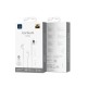 Навушники дротові WIWU EB302 Wired Earphone (Lightning) (bluetoothe mode) White (6973218933054)