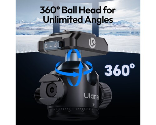 Адаптер кронштейн Ulanzi T100 Uka Quick-Release Ball Head (C062)