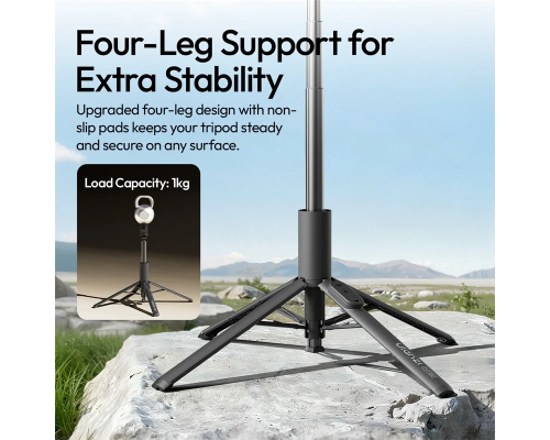 Селфі-монопод Ulanzi Ulanzi MT86 Automatic Phone Tripod(Phone Clamp,Black) (S023)