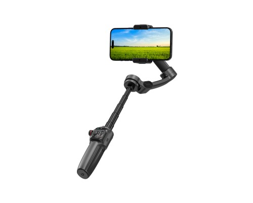 Триосьовий стабілізатор WIWU AI Smart Checking Gimbal PRO Wi-SE016 Black (6977703654363)
