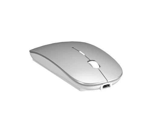 Маніпулятор миша бездротова WIWU Wimice Lite 2.4G Wireless Mouse WM101-C silver (6976975613191)