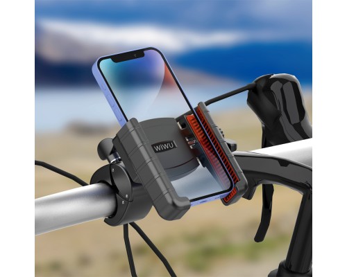 Вело/Мото тримач для телефона WIWU Wi-ZC002 Journey Series Bicycle Holder Black (6976975614839)