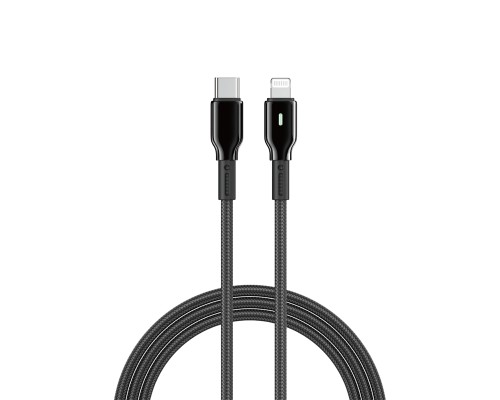 Кабель WIWU 27W Duralink Series Nylon Braided Cable Wi-C076 C-L 1M (6977703654721)