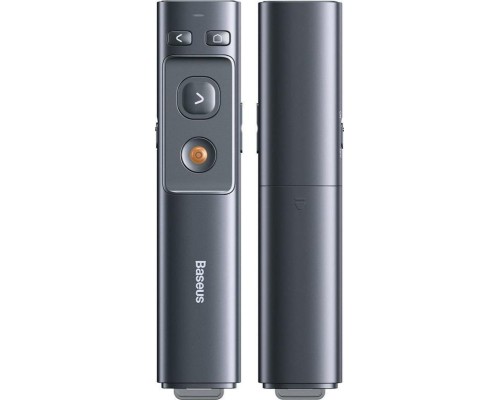Лазерна указка Baseus Orange Dot Wireless Presenter (Red Laser) Grey (ACFYB-B0G)