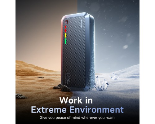 Автомобільний пуско-зарядний пристрій Baseus PrimeTrip VJ1 Supercapacitor Car Jump Starter 1200A Cosmic Black (C00269000121-00)