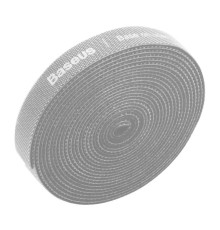 Органайзер для кабелю Baseus Colourful Circle Velcro strap 3m Gray (ACMGT-F0G)