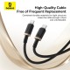 Кабель Baseus Dura Series Fast Charging Cable Type-C to Type-C 100W 1m Gold+Black (P10377803U01-00)