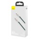 Кабель Baseus Cafule Series Metal Data Cable Type-C to iP PD 20W 1m Green (CATLJK-A06)
