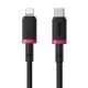 Кабель Baseus Dura Series Fast Charging Cable Type-C to iP 20W 1m Grey+Black (P10377800U01-01)