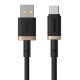 Кабель Baseus Dura Series Fast Charging Cable USB to Type-C 60W 2m Gold+Black (P10377802U01-02)