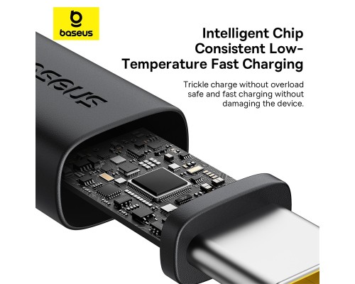 Кабель Baseus Dura Series Fast Charging Cable USB to Type-C 60W 2m Gold+Black (P10377802U01-02)
