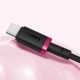 Кабель Baseus Dura Series Fast Charging Cable USB to Type-C 60W 1m Red+Black (P10377802U01-01)