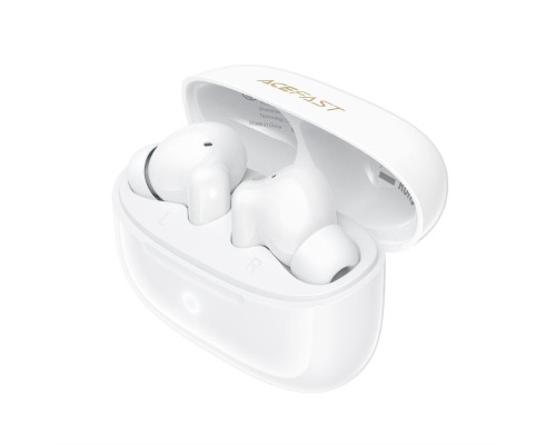 Бездротові навушники TWS ACEFAST W7,ENC, IPX4, White (6974316285892)