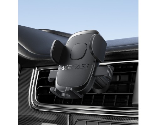 Автотримач для телефона ACEFAST D56 one-key lock car holder for air vent Black (6974316284710)