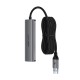 USB-хаб ACEFAST J17 USB-A  4-in-1 HUB Metal Gray (6974316285922)
