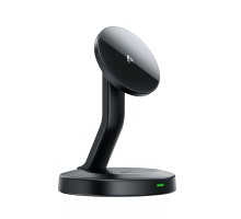 Бездротовий мультизарядний пристрій ACEFAST E26 desktop mobile phone wireless charging holder Black (6974316284819)