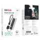 Зовнішній акумулятор BOROFONE BJ87 Star power bank with flashlight and cable(5000mAh) Black (6941991126901)