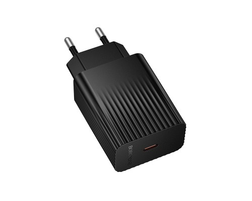 Мережевий зарядний пристрій BOROFONE BAS75A Source single port PD30W charger Black (6941991122811)
