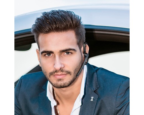 Bluetooth гарнітура BOROFONE BC37 Imperor business BT headset Black (6974443381047)