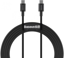 Кабель Baseus Superior Series Fast Charging Data Cable Type-C to Type-C 100W 2m Black (CATYS-C01)