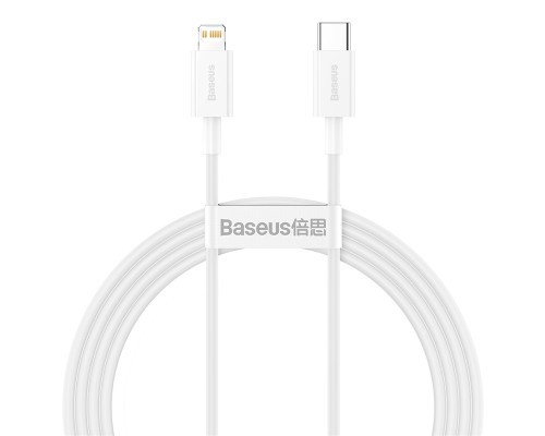 Кабель Baseus Superior Series Fast Charging Data Cable Type-C to iP PD 20W 1.5m White (CATLYS-B02)