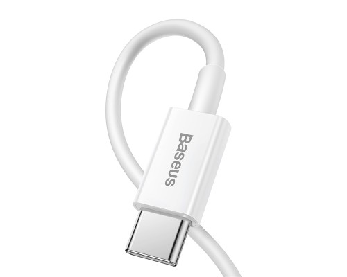 Кабель Baseus Superior Series Fast Charging Data Cable Type-C to iP PD 20W 1.5m White (CATLYS-B02)