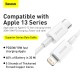 Кабель Baseus Superior Series Fast Charging Data Cable Type-C to iP PD 20W 1.5m White (CATLYS-B02)