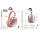 Бездротові накладні навушники HOCO W35 Max Joy BT headphones Pink (6942007625593)