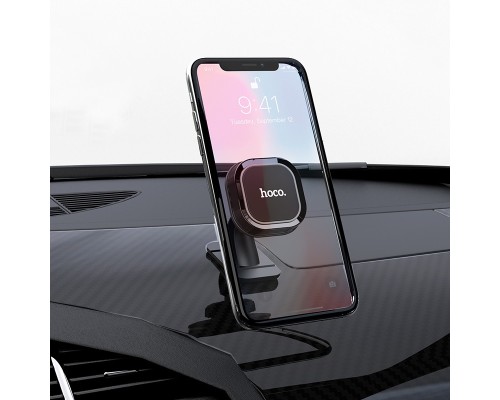 Автотримач для телефона HOCO CA53 Intelligent dashboard in-car holder Black+Gray (6931474707536)