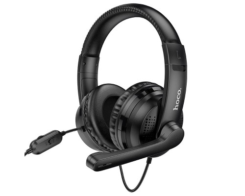 Навушники ігрові HOCO W103 Magic tour gaming headphones Black (6931474741615)