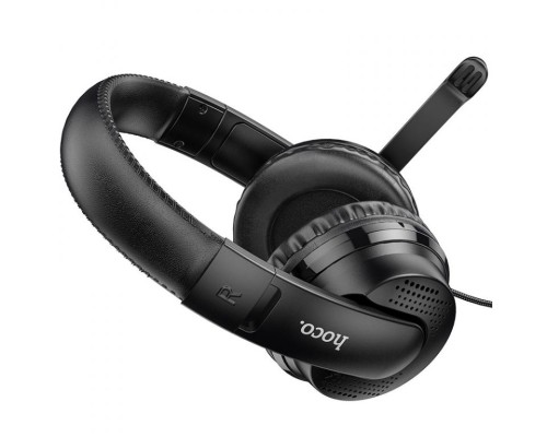 Навушники ігрові HOCO W103 Magic tour gaming headphones Black (6931474741615)