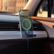 Автотримач для телефона з БЗП HOCO CA85 Ultra-fast magnetic wireless charging car holder Black (6931474745484)