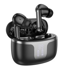 Бездротові навушники TWS HOCO EQ10 Plus Harmony, ANC+ENC, Black (6942007629423)