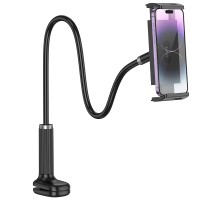 Тримач для телефона HOCO HD10 Bamboo lazy stand Black (6942007639224)