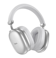 Бездротові накладні навушники HOCO W35 Max Auspicious ANC noise reduction BT headphones Silver (6942007631297)