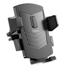 Автотримач для телефона HOCO CA86 Davy one-button air outlet car holder Black (6931474751485)