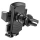 Автотримач для телефона HOCO CA86 Davy one-button air outlet car holder Black (6931474751485)