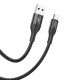 Кабель Hoco X72 Creator silicone charging data cable for Type-C Black (6931474761798)