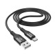 Кабель Hoco X72 Creator silicone charging data cable for Type-C Black (6931474761798)