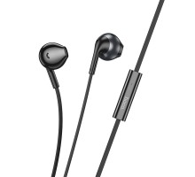 Навушники дротові HOCO M115 (Lightning) Black (6942007640008)