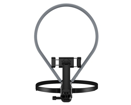 Кріплення для телефона на шию HOCO K30 Campo neck-hanging holder Black Gray (6942007664639)