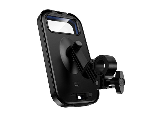Велотримач для телефона HOCO H95 Bendito waterproof riding holder Black (6942007671767)