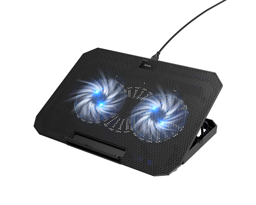 Підставка для ноутбука HOCO GA4 Jade laptop cooling stand Black (6942007666626)