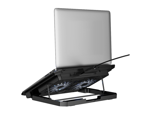 Підставка для ноутбука HOCO GA4 Jade laptop cooling stand Black (6942007666626)