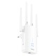 Ретранслятор Wi-Fi HOCO HI35 WiFi4 repeater White (6942007662918)